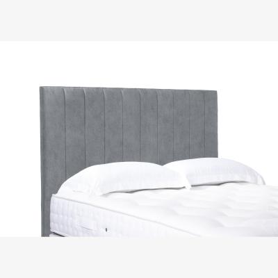 Furniture Village Elyse High Floor Standing Headboard - Super King - Simply Zinc