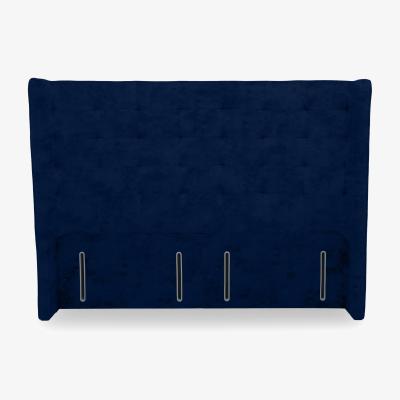 Furniture Village Onyx High Floor Standing Headboard - Super King - Aston Navy