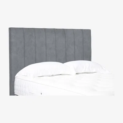 Furniture Village Axel High Floor Standing Headboard - King Size - Simply Zinc
