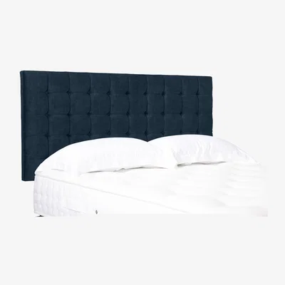 Furniture Village Dot Standard Strutted Headboard - Small Double - Granite Blue