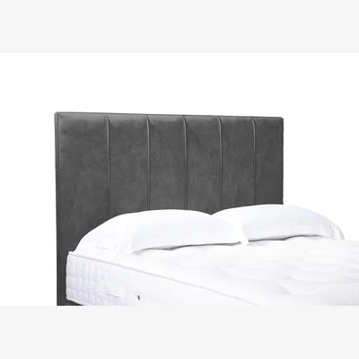 Furniture Village Rhodes High Floor Standing Headboard - Double - Dapple Mink