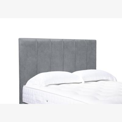 Furniture Village Rhodes High Floor Standing Headboard - King Size - Simply Zinc