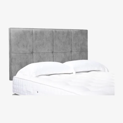 Furniture Village Artisan Collection Reigns High Strutted Headboard - Super King - Dapple Sterling
