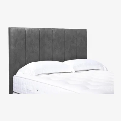 Furniture Village Heyman High Floor Standing Headboard - King Size - Dapple Mink