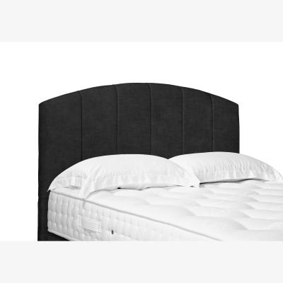 Furniture Village Bow Standard Floor Standing Headboard - Small Double - Smokey Quartz