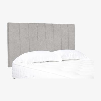 Furniture Village Axel High Strutted Headboard - King Size - Tweed Stone