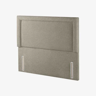Feather & Black Harrison Spinks Premium Shelley Headboard, Double - Hemp Oat
