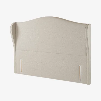 Feather & Black Harrison Spinks Classic Woodburn Headboard, Single - Mole Pebble