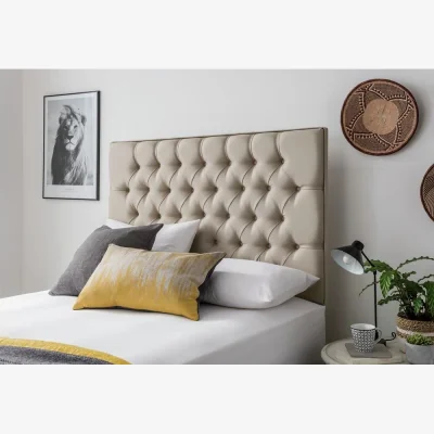 Habitat Silentnight Sassaria Single Headboard - Sandstone