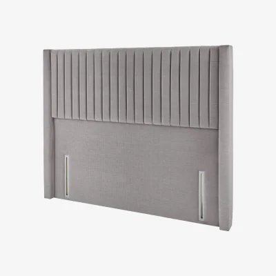 Habitat Silentnight Slumber Fabric Double Headboard - Light Grey