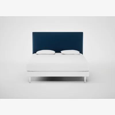 Heal's Heal's Newman Headboard Double Wool Velvet Camel