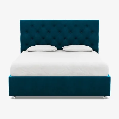 Heal's Heal's Balmoral Headboard Double Smart Cotton Linen Rice