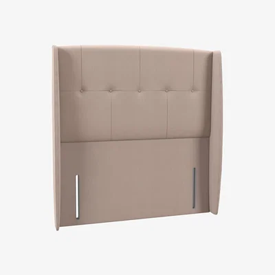John Lewis John Lewis Button Winged Full Depth Headboard, Double