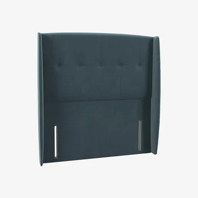 John Lewis John Lewis Button Winged Full Depth Headboard, King Size