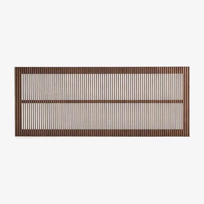 Kave Home Beyla solid ash wood headboard with walnut finish for 160cm bed FSC 100%