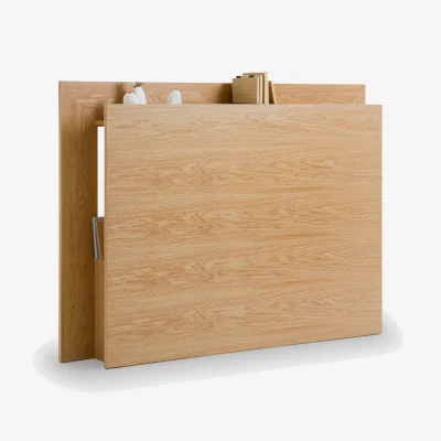 La Redoute Essena Oak Veneer Storage Headboard