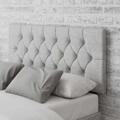 La Redoute Olivier Pure Pastel Cotton Headboard