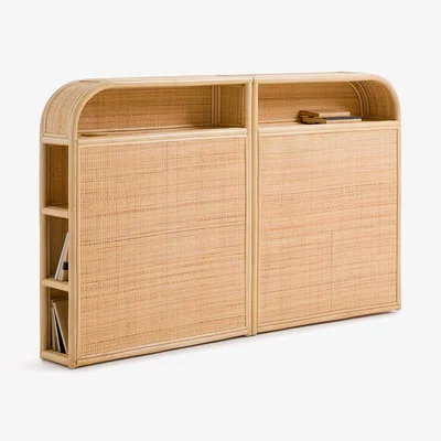 La Redoute Ladara Rattan Storage Headboard