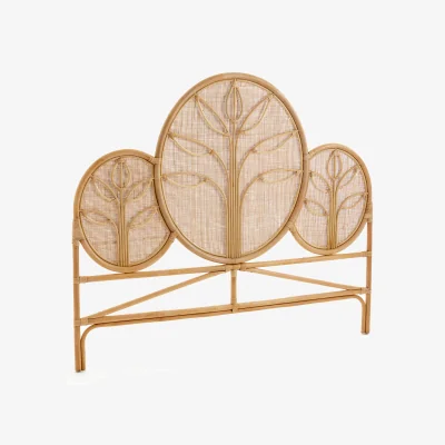 La Redoute Tanara Rattan 3 Petal Headboard