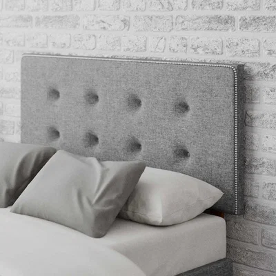 La Redoute Presley Twill/Knit Headboard