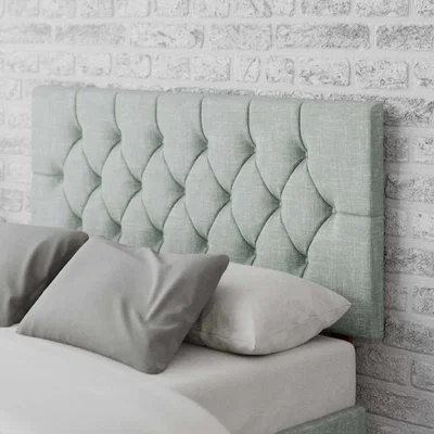 La Redoute Olivier Pure Pastel Cotton Headboard