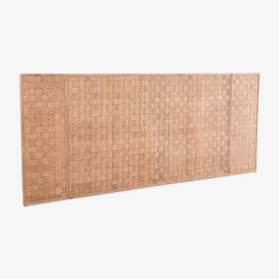 La Redoute Garance Woven Teak Headboard