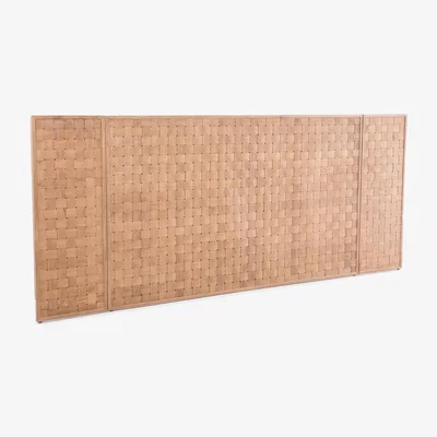 La Redoute Garance Woven Teak Headboard