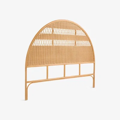 La Redoute Karaa Rounded Woven Rattan Headboard
