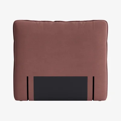 Loaf Pillow Talker Headboard, Double (Preserved Plums Clever Linen)