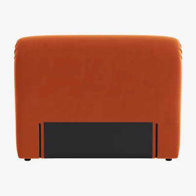 Loaf Cookie Headboard, Double (Bobbing Buoy Clever Velvet)
