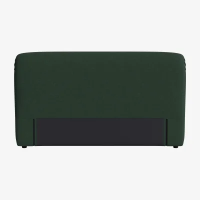 Loaf Cookie Headboard, Superking (Petrol Can Clever Slubby Linen)