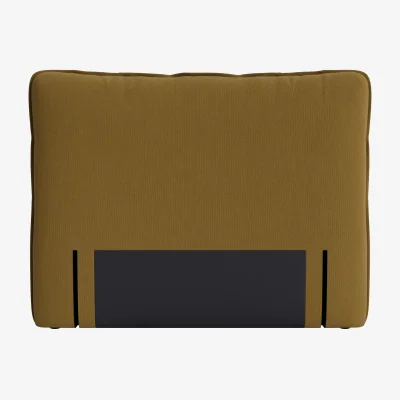 Loaf Pillow Talker Headboard, King (Hopsack Clever Slubby Cotton)