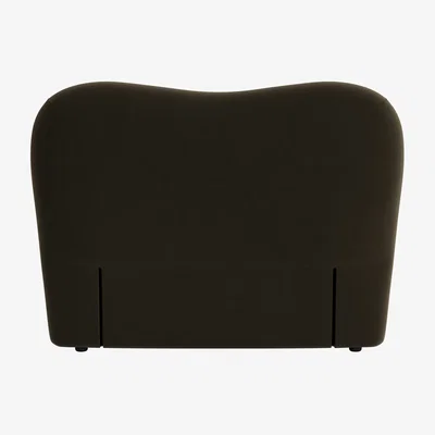 Loaf Monroe Headboard, Double (Wine Bottle Clever Velvet)