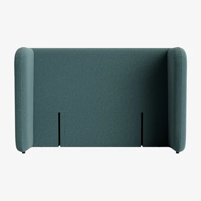 Loaf Snoozeliner Headboard, Double (Puddle Clever Linen)