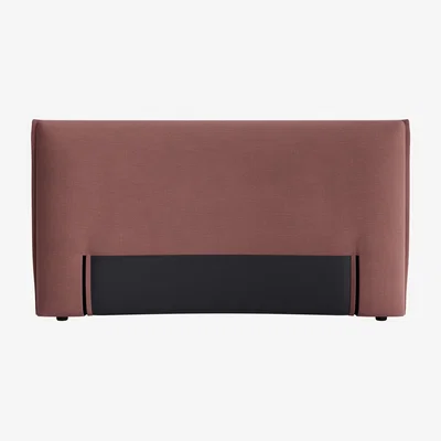 Loaf Archy Headboard, King (Preserved Plums Clever Linen)