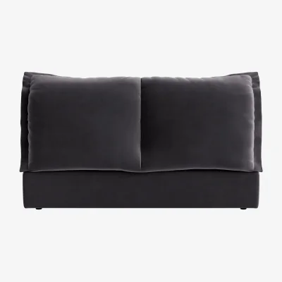 Loaf Beddy-Byes Headboard, Superking (Wire Wool Clever Velvet)