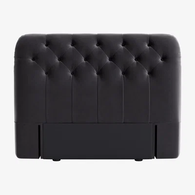 Loaf Bedlington Headboard, Double (Wire Wool Clever Velvet)