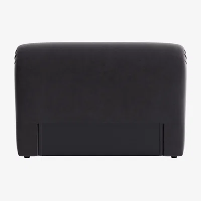 Loaf Cookie Headboard, King (Wire Wool Clever Velvet)