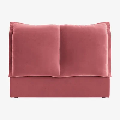 Loaf Beddy-Byes Headboard, Double (Jam Sandwich Clever Velvet)