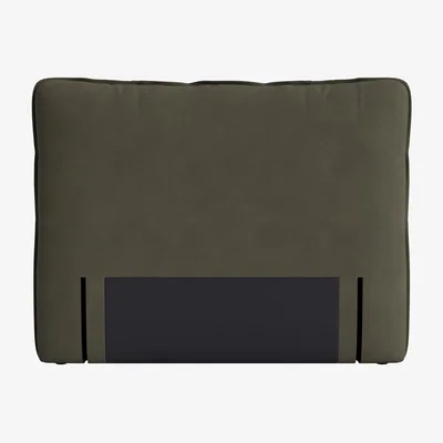 Loaf Pillow Talker Headboard, King (Woody Walk Clever Cotton)