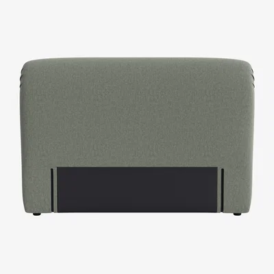 Loaf Cookie Headboard, King (Pear Drop Clever Linen)