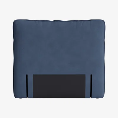Loaf Pillow Talker Headboard, Double (Sloe Berry Bush Clever Cotton)