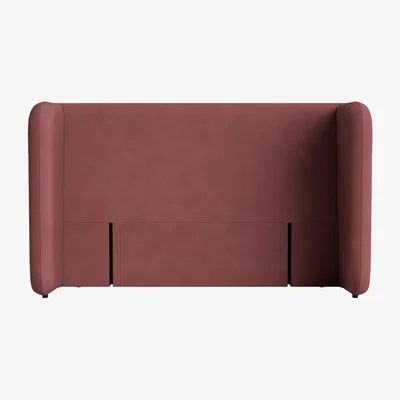 Loaf Snoozeliner Headboard, King (Berry Jelly Clever Cotton)