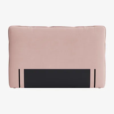 Loaf Pillow Talker Headboard, Superking (Rosewater Clever Linen)