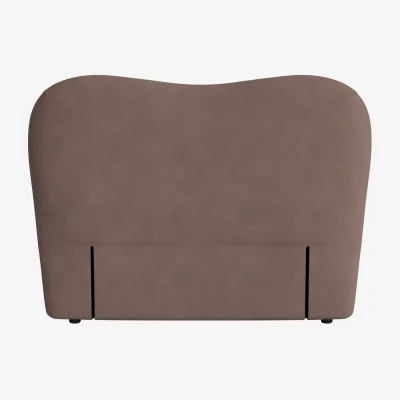 Loaf Monroe Headboard, Double (Muddy Footprint Clever Cotton)