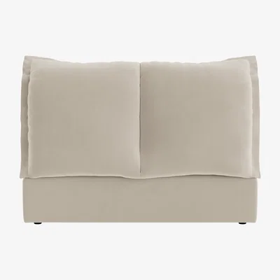 Loaf Beddy-Byes Headboard, King (Blotting Paper Clever Velvet)