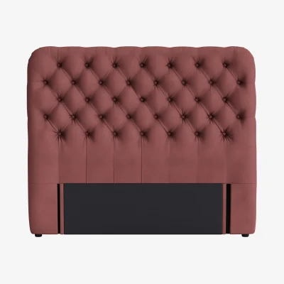 Loaf Snoozemuffin Headboard, King (Berry Jelly Clever Cotton)