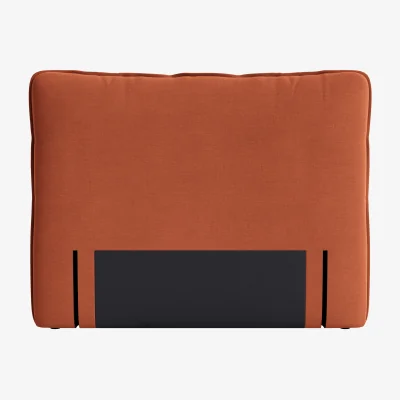 Loaf Pillow Talker Headboard, King (Marmalade Clever Linen)