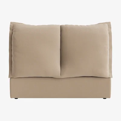 Loaf Beddy-Byes Headboard, Double (Toasted Muffin Clever Cotton)