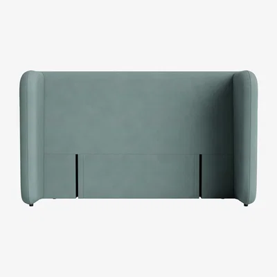 Loaf Snoozeliner Headboard, King (Smoothed Seaglass Clever Cotton)